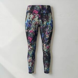 Danskin Multicolor Abstract Print Leggings